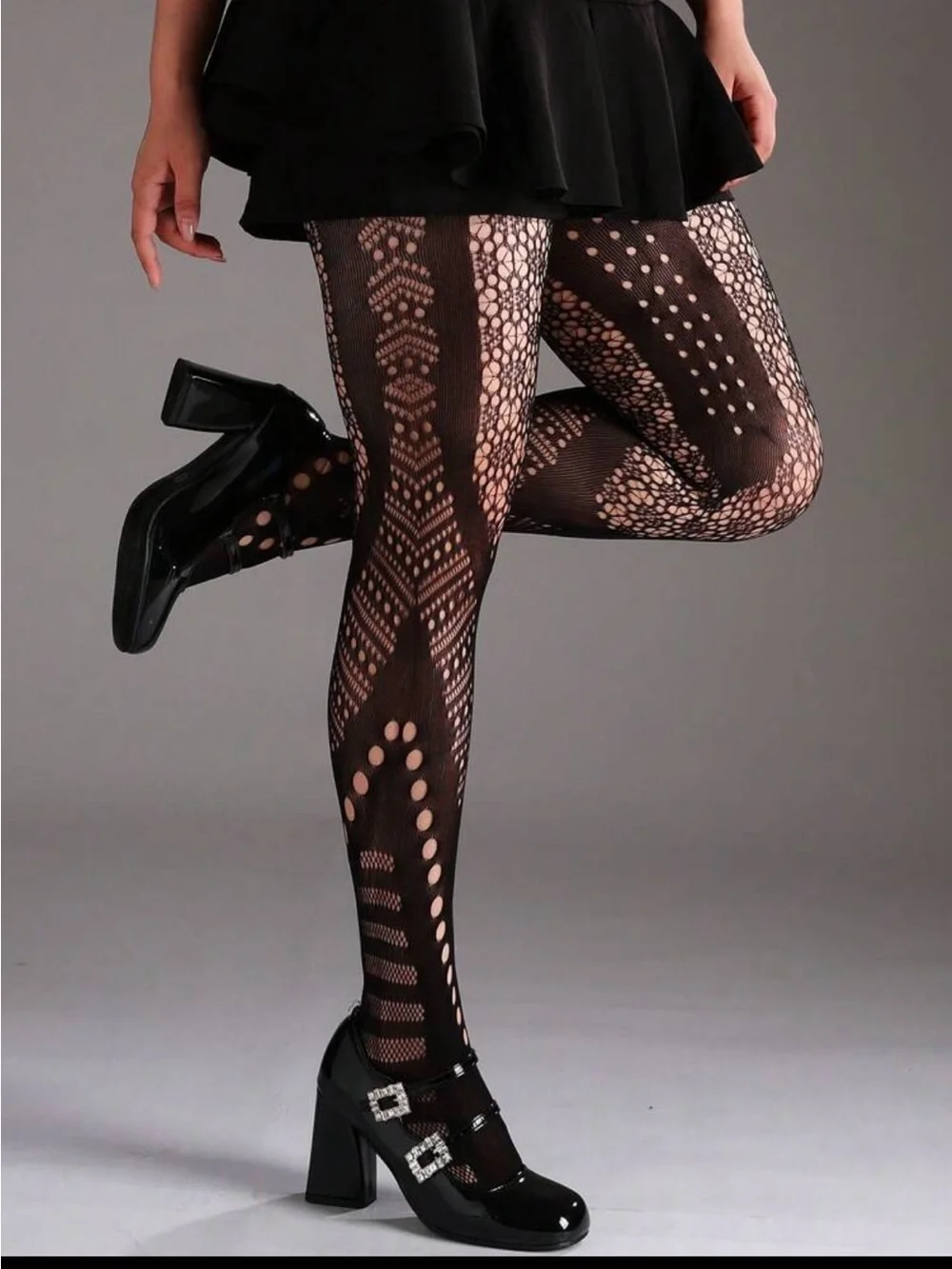 Sensing A Pattern Fishnet Tights NEW 🏷️